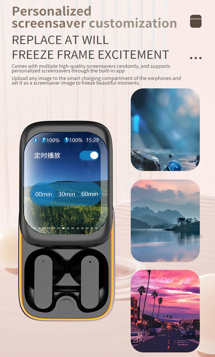 Großbild-Slider-Smart-Bluetooth-Kopfhörer