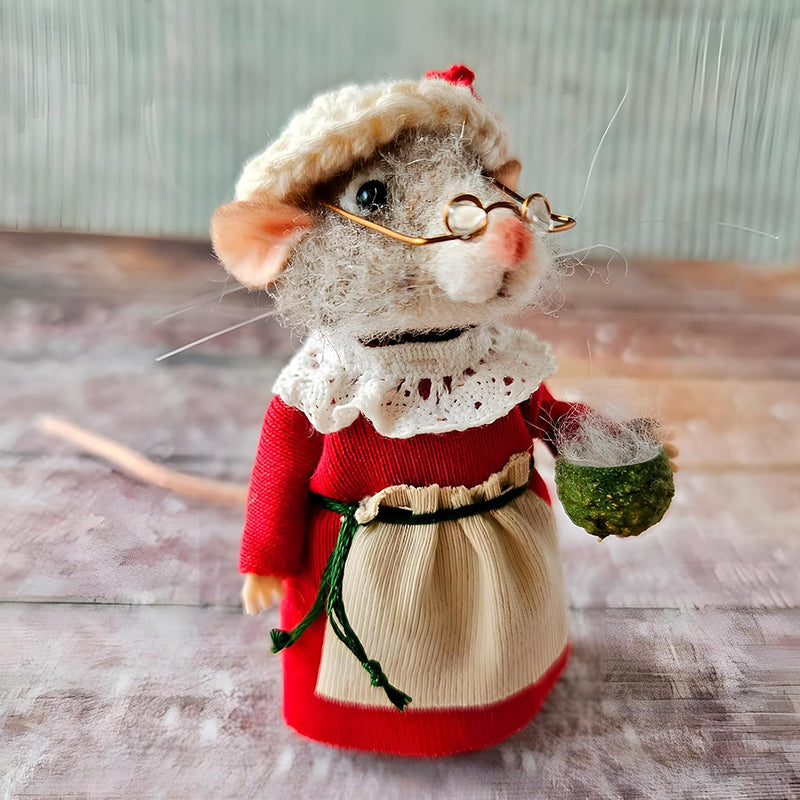 🐭Niedliche Handgefertigte Filzmaus