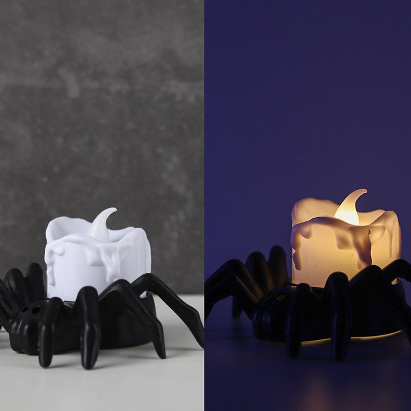 🎃Halloween-Dekoration Spinnenlichte🕷️