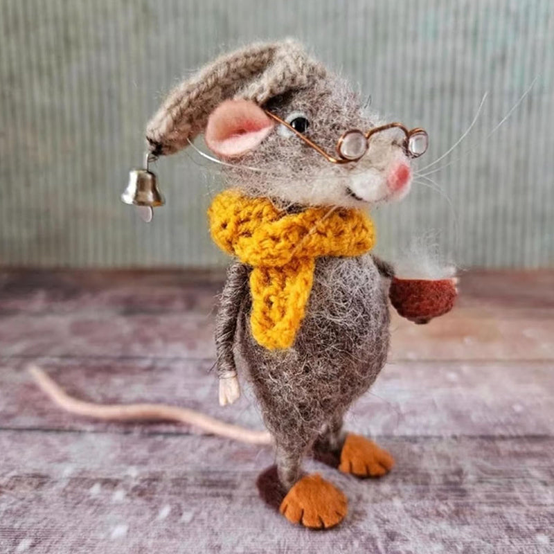 🐭Niedliche Handgefertigte Filzmaus