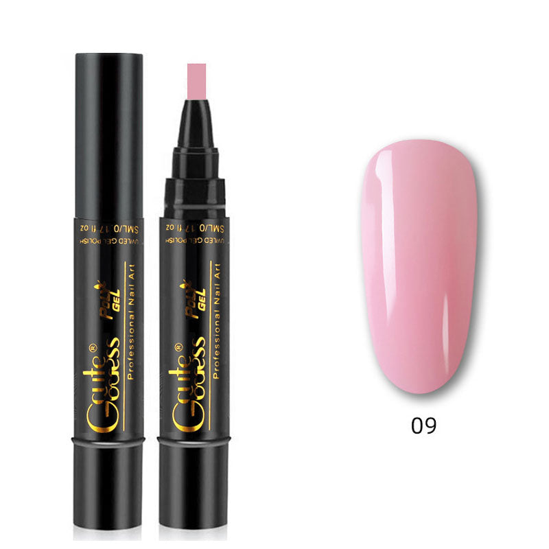 💅Ein-Schritt-Kleber Drei-in-Eins-Nagellack-Gelstift