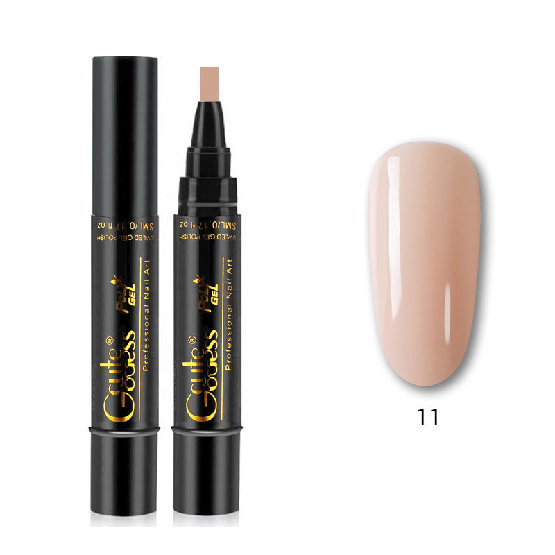 💅Ein-Schritt-Kleber Drei-in-Eins-Nagellack-Gelstift