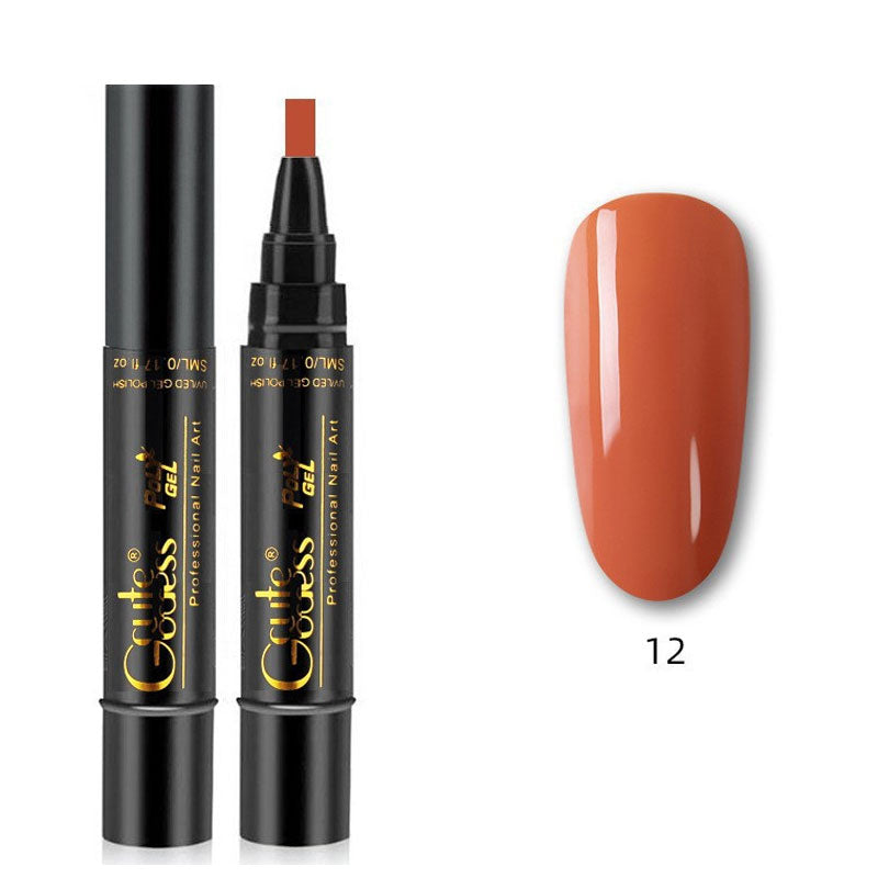 💅Ein-Schritt-Kleber Drei-in-Eins-Nagellack-Gelstift