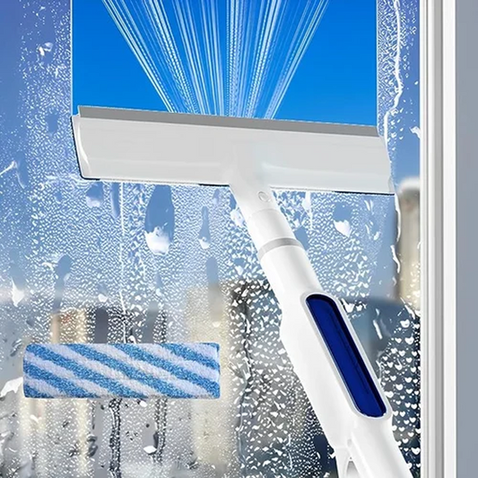Rakel zum Sprühreinigen von Fenstern/Window cleaner with spray cleaner