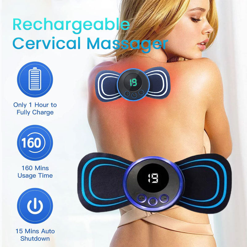 Wiederaufladbares Zervikal-Massagegerät