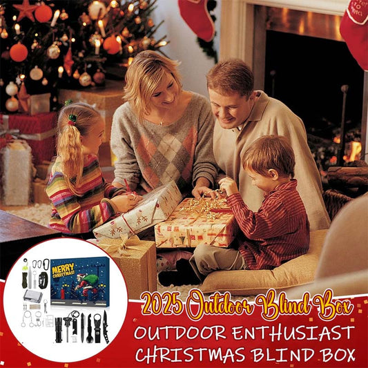 🎄2025 Überlebens-Kit-Adventskalender Outdoor Enthusiast Weihnachts Blind Box