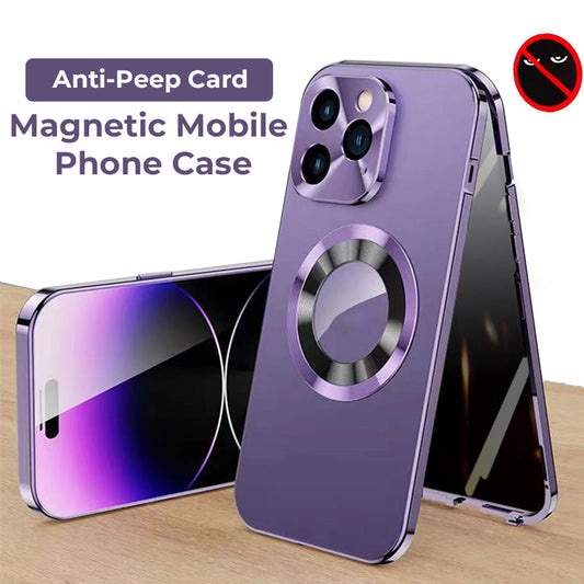 Anti-Peep Card Magnetische Handytasche