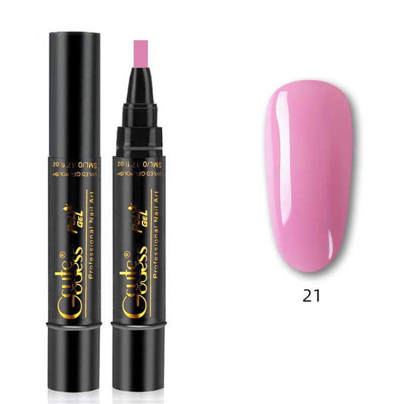 💅Ein-Schritt-Kleber Drei-in-Eins-Nagellack-Gelstift