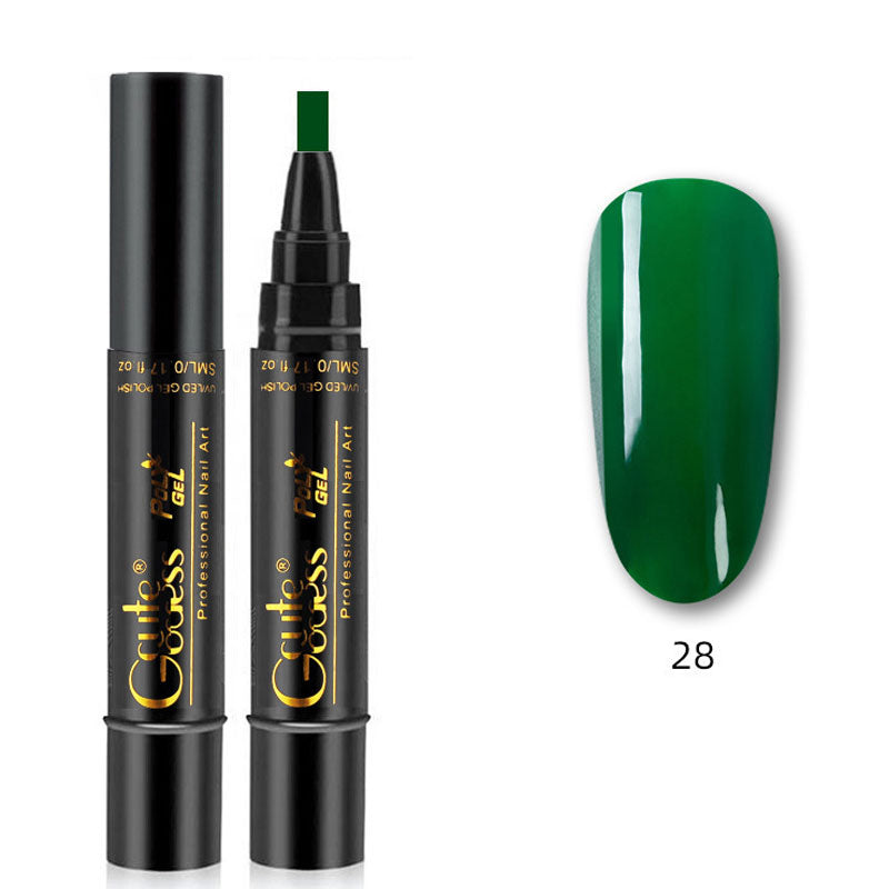 💅Ein-Schritt-Kleber Drei-in-Eins-Nagellack-Gelstift