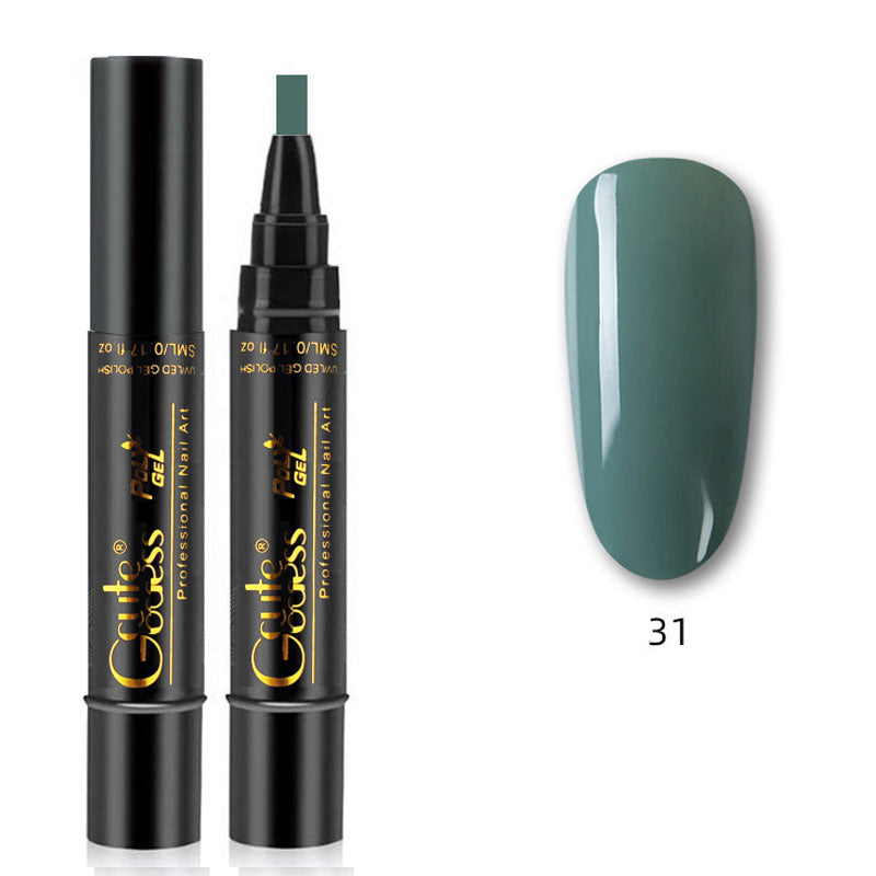 💅Ein-Schritt-Kleber Drei-in-Eins-Nagellack-Gelstift