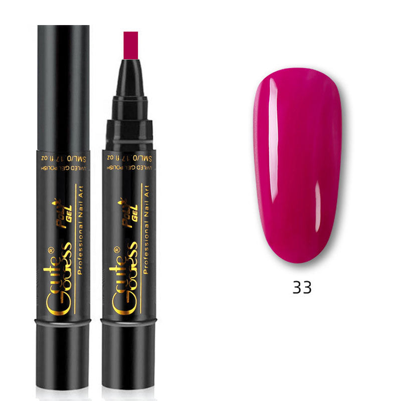 💅Ein-Schritt-Kleber Drei-in-Eins-Nagellack-Gelstift