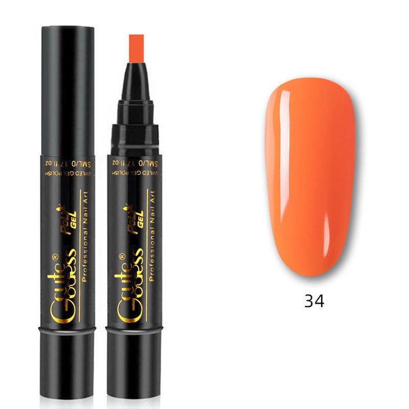 💅Ein-Schritt-Kleber Drei-in-Eins-Nagellack-Gelstift