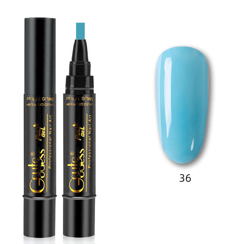 💅Ein-Schritt-Kleber Drei-in-Eins-Nagellack-Gelstift