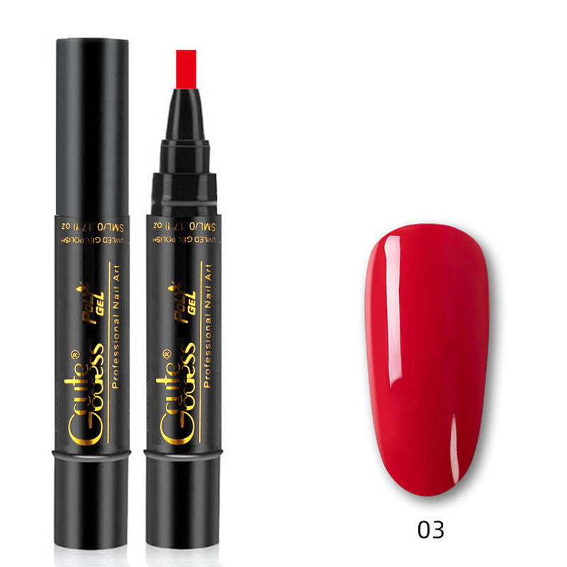 💅Ein-Schritt-Kleber Drei-in-Eins-Nagellack-Gelstift