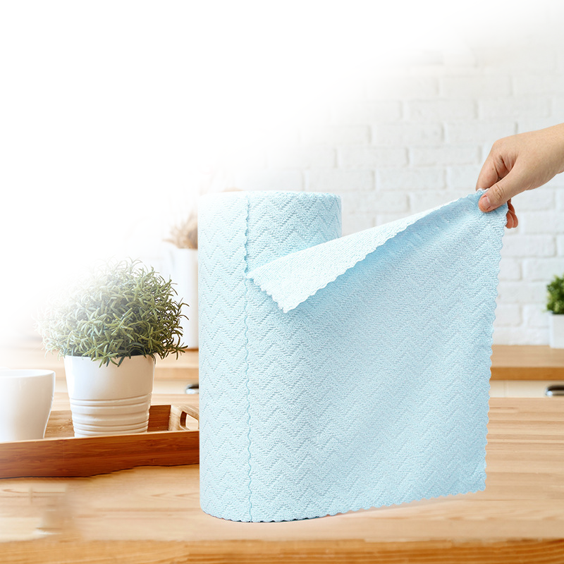 🧼🌀 Mikrofasern Reinigungstücher Rolle