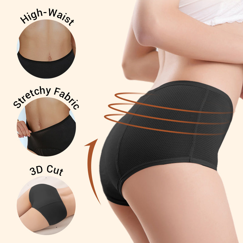 ⏰Wöchentliches Sonderangebot: 2 kaufen, 1 gratis dazu🔥2025 Auslaufsichere Höschen mit hoher Taille