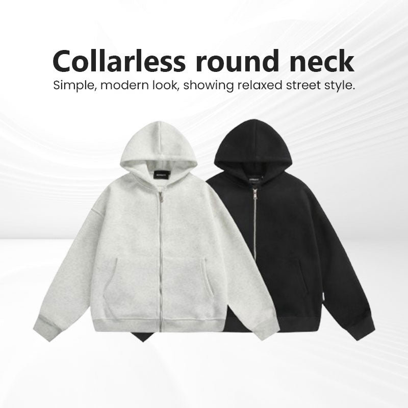 🧥 Schlichter Kapuzen-Cardigan | Perfekte Kombination aus Lässigkeit & Kreativität 🎒