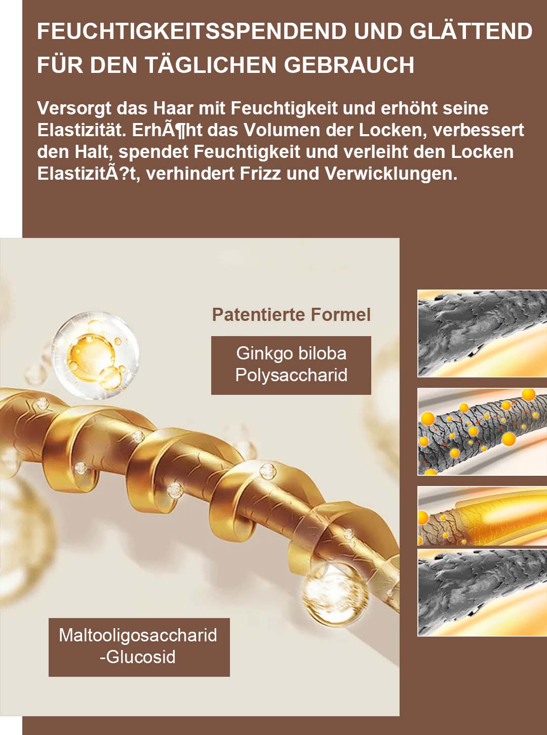 🔥2025 heißer Verkauf🔥Lang anhaltendes Styling-Volumen feuchtigkeitsspendende, elastizitätsfördernde Creme für lockiges Haar