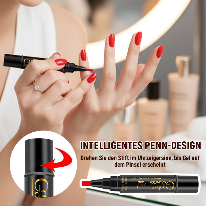 💅Ein-Schritt-Kleber Drei-in-Eins-Nagellack-Gelstift