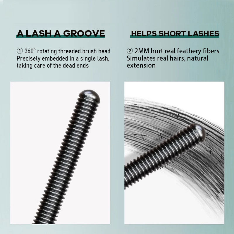 ⏰Wöchentliches Sonderangebot: 1 kaufen, 1 gratis dazu❤️Mascara in Stahlrohr
