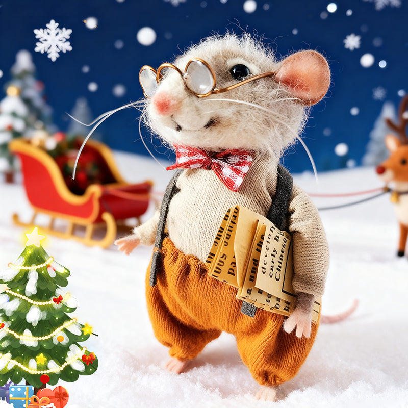 🐭Niedliche Handgefertigte Filzmaus