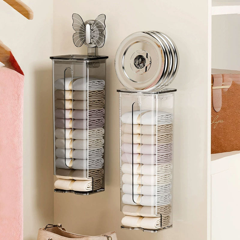 🦋 Schmetterlings-Saugbecher Unterwäsche Aufbewahrungsbox – Verleihe deinem Kleiderschrank ein neues Leben! 🌸