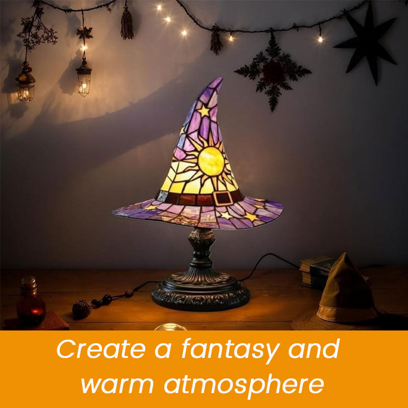 🎃Erleuchte deine fantasievolle Nach🧙♀️Nachtlicht mit Hexenhut