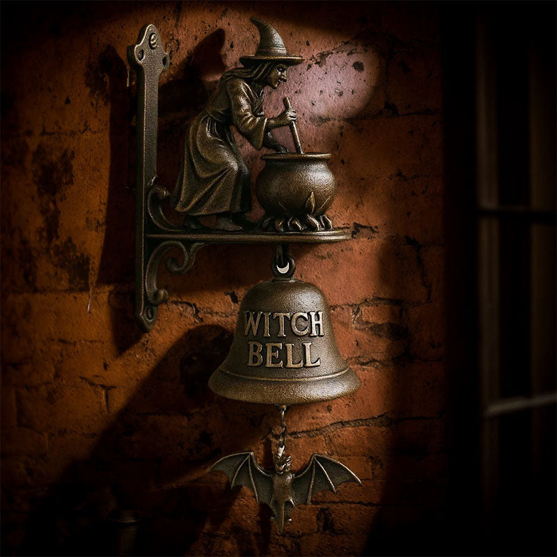 🧙♀️Lassen Sie Ihre Gäste schon an der Tür von der Magie empfange🔔Hexenglocke
