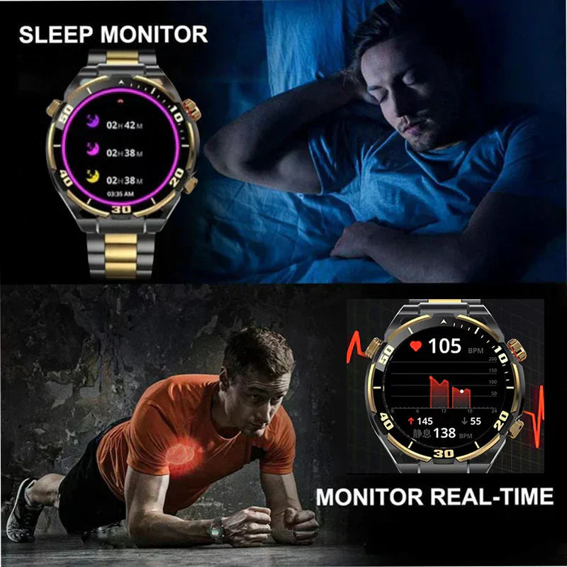 Smartwatch mit Bluetooth-Anruf