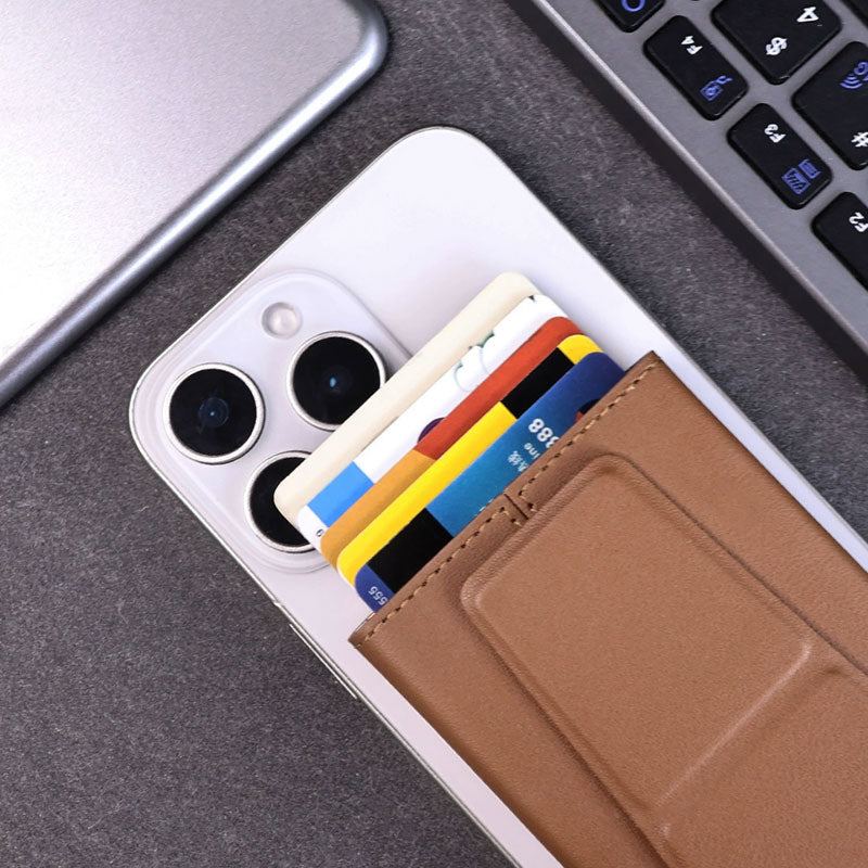 📱 Magnetische Kartenhalter mit automatischem Pop-up | Smartes Stativ, multifunktionales Design 🏆