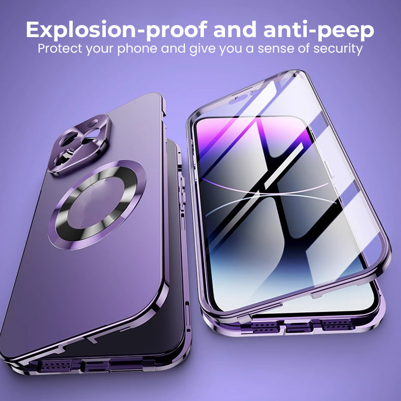 Anti-Peep Card Magnetische Handytasche