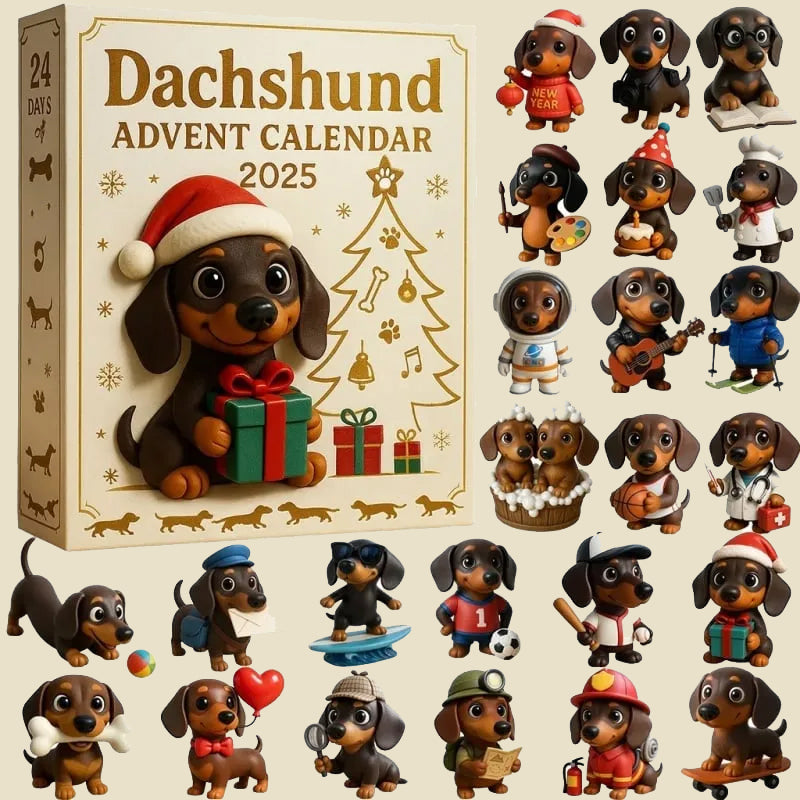 🐾 Dackel Adventskalender 2025