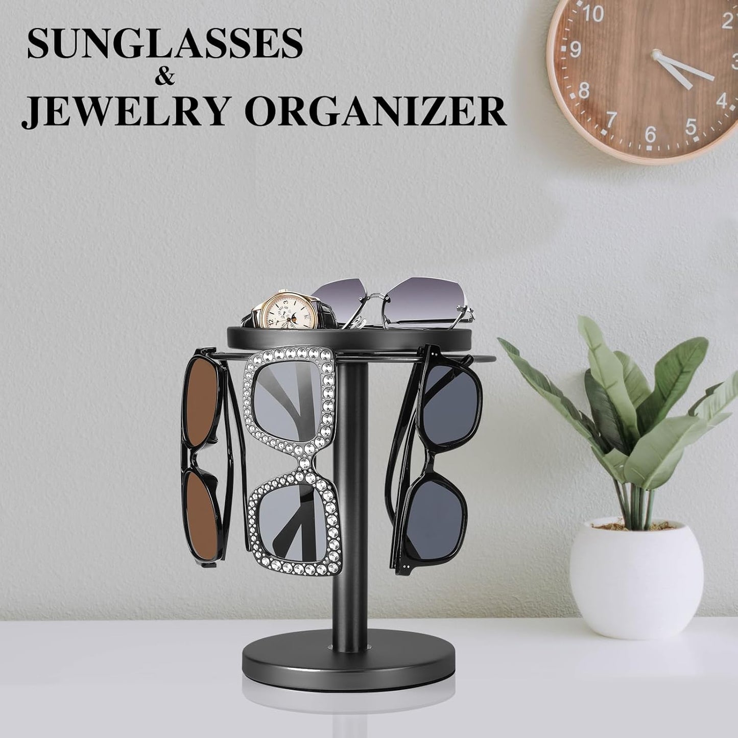 Rotierender Sonnenbrillen-Organizer