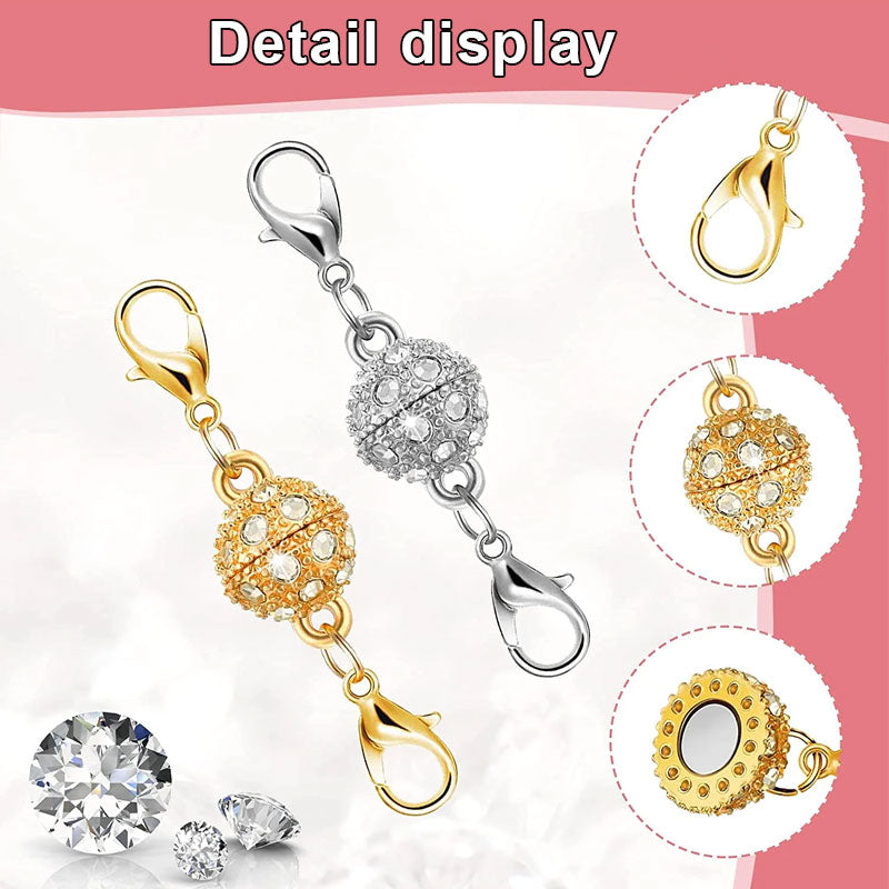 🌸2025 Heißer Verkauf📿Magnetische Halskettenverschlüsse und Verschlüss