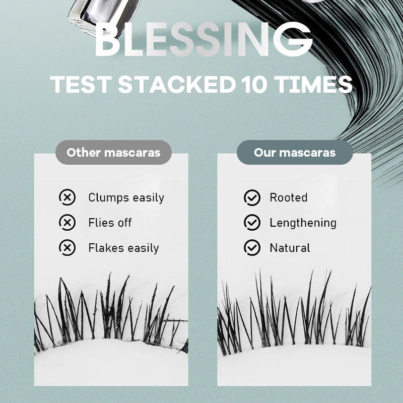 ⏰Wöchentliches Sonderangebot: 1 kaufen, 1 gratis dazu❤️Mascara in Stahlrohr