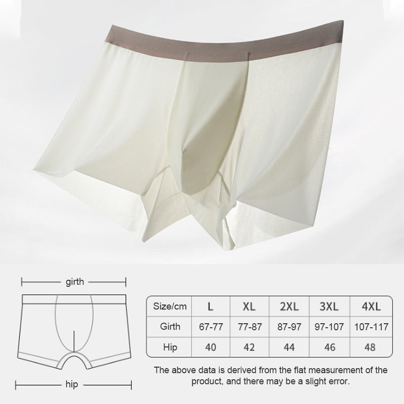 🔥Kaufen Sie 1 und erhalten Sie 2 gratis🔥Ice Silk Nahtlos Herren Underwear❄️