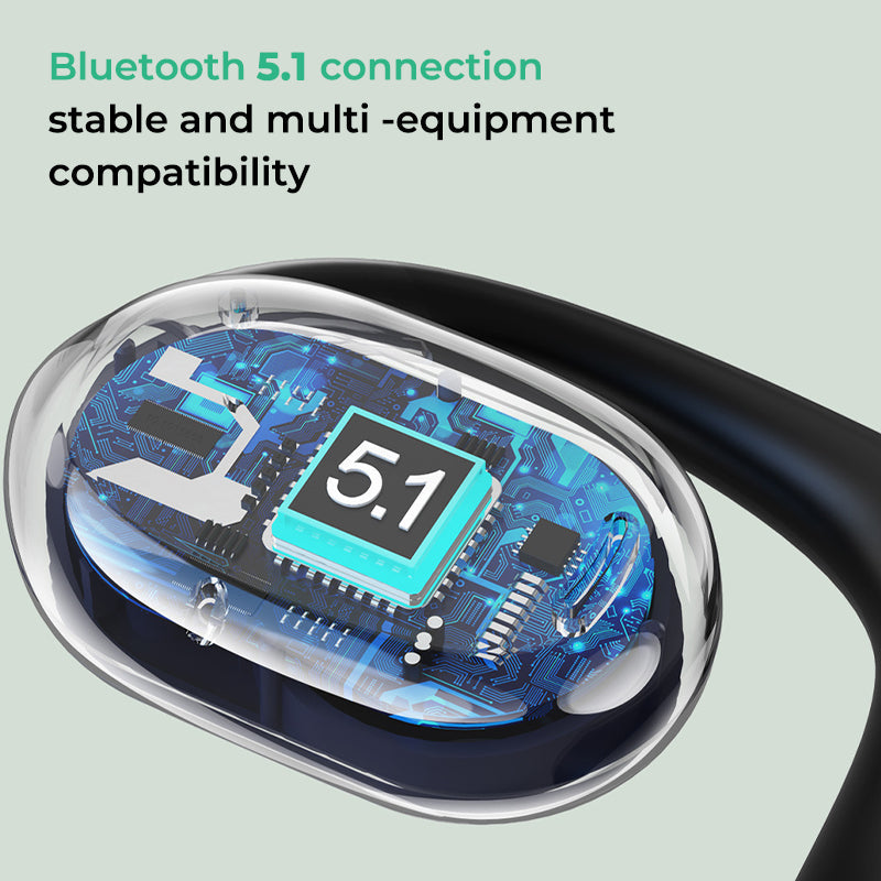 Kabelloses, ohrumschließendes Bluetooth-Headset