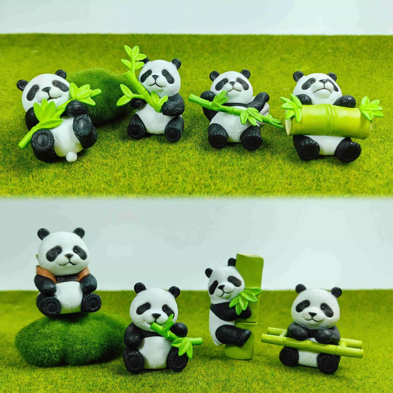 Kühlschrankmagnet mit 3D-Simulations-Panda