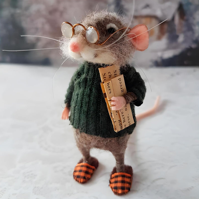 🐭Niedliche Handgefertigte Filzmaus