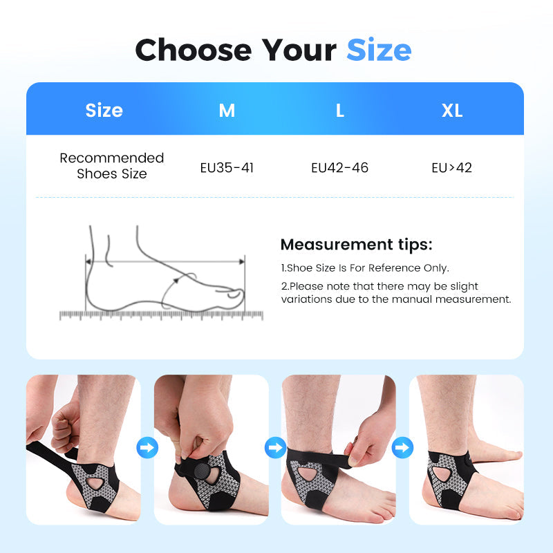 ⏰Zeitlich begrenzter Verkauf🦶Verstellbare elastische Knöchelbandage