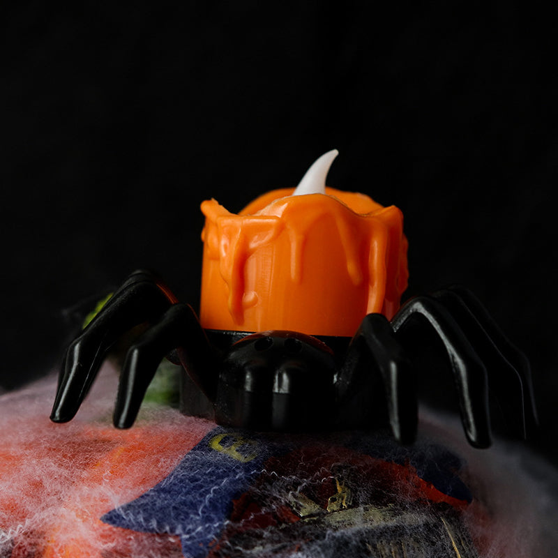 🎃Halloween-Dekoration Spinnenlichte🕷️