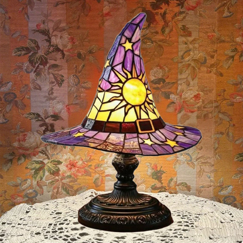 🎃Erleuchte deine fantasievolle Nach🧙♀️Nachtlicht mit Hexenhut