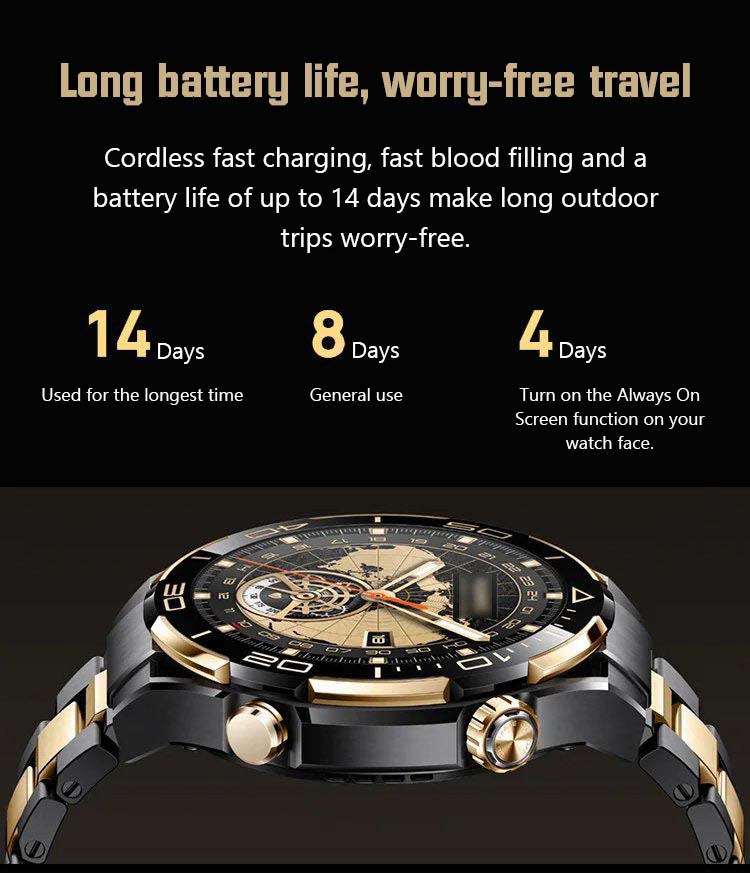 Smartwatch mit Bluetooth-Anruf