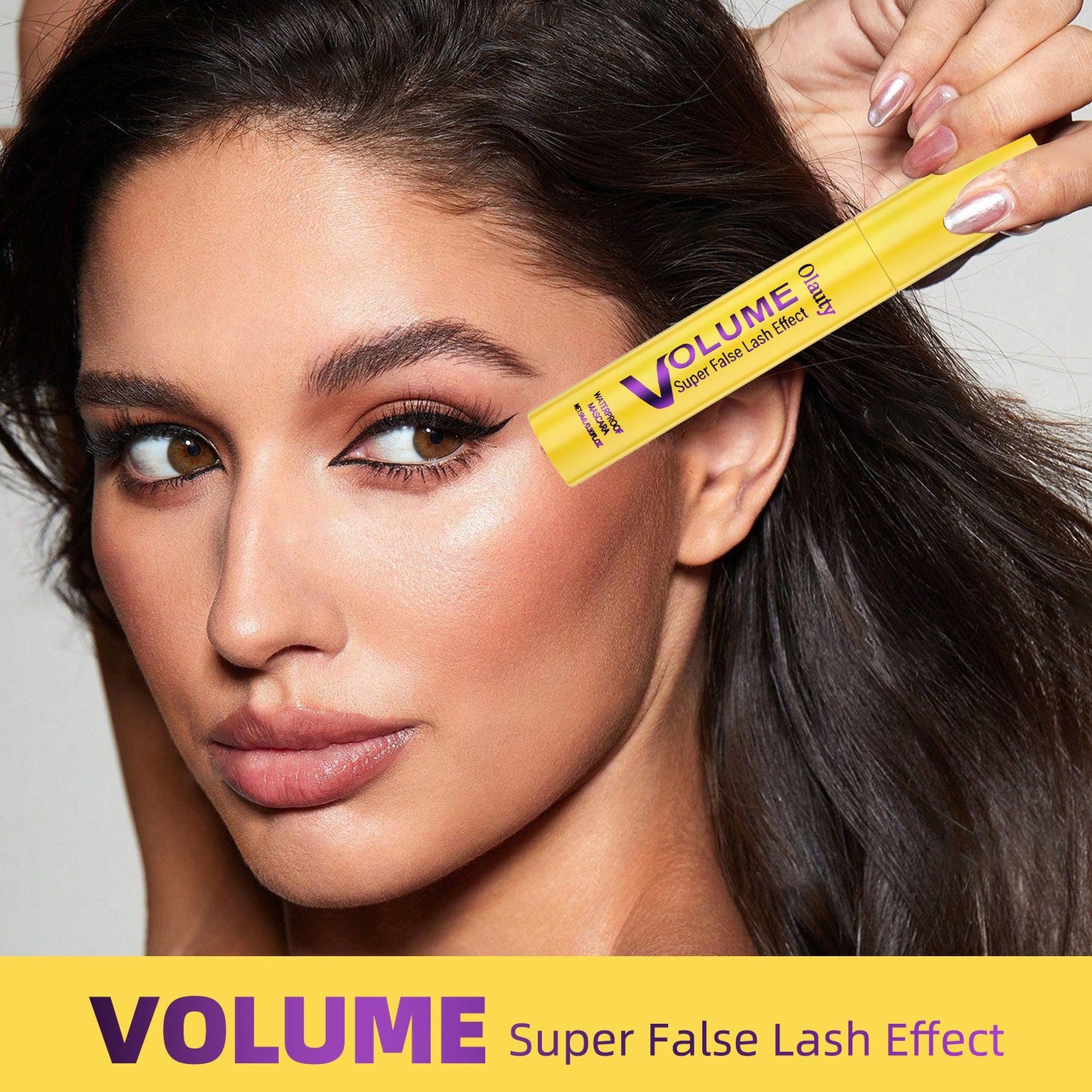 ⏰1 kaufen,1 gratis dazu💛Wimperntusch✨Formel für Volumen und Länge für volle, getrennte Wimpern