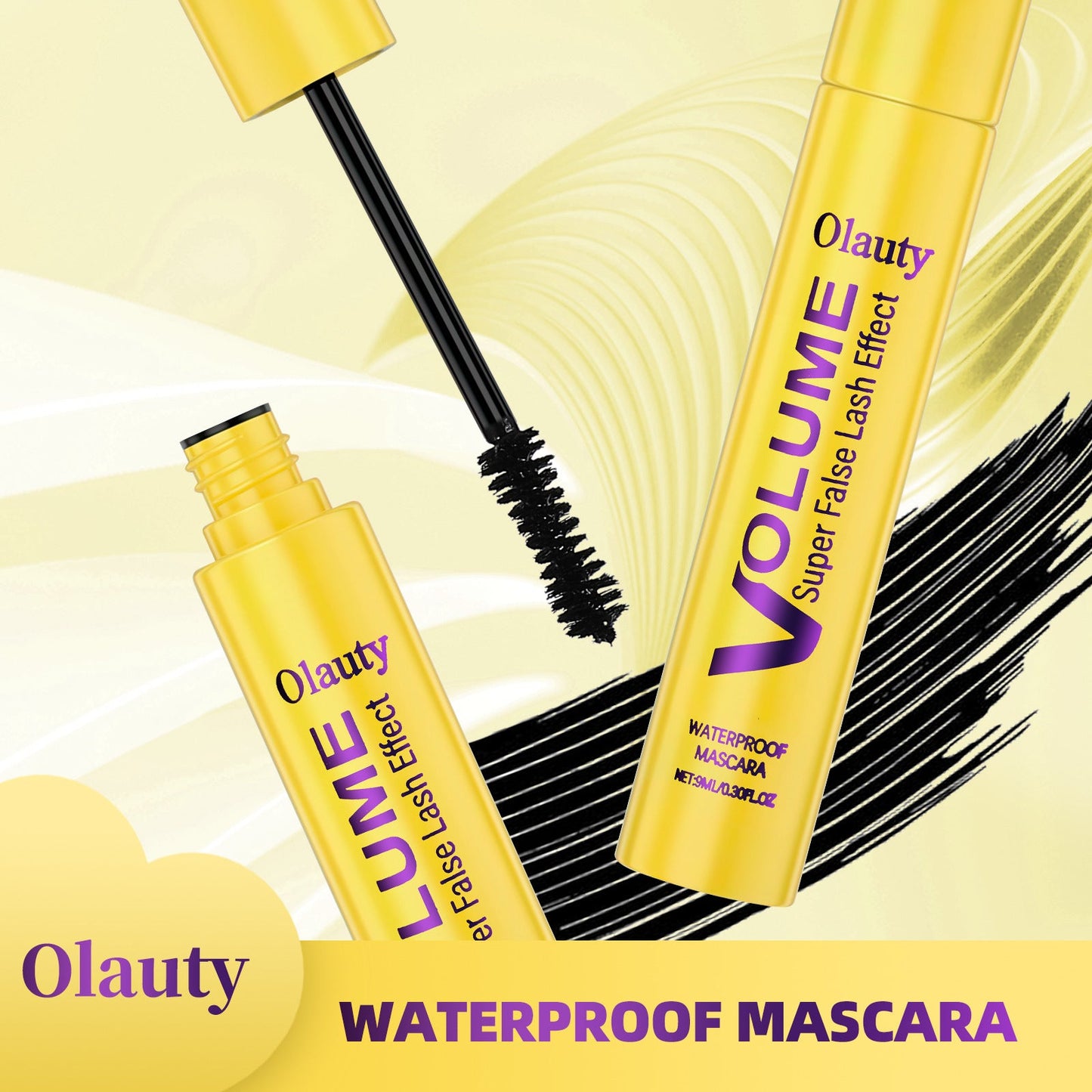 ⏰1 kaufen,1 gratis dazu💛Wimperntusch✨Formel für Volumen und Länge für volle, getrennte Wimpern