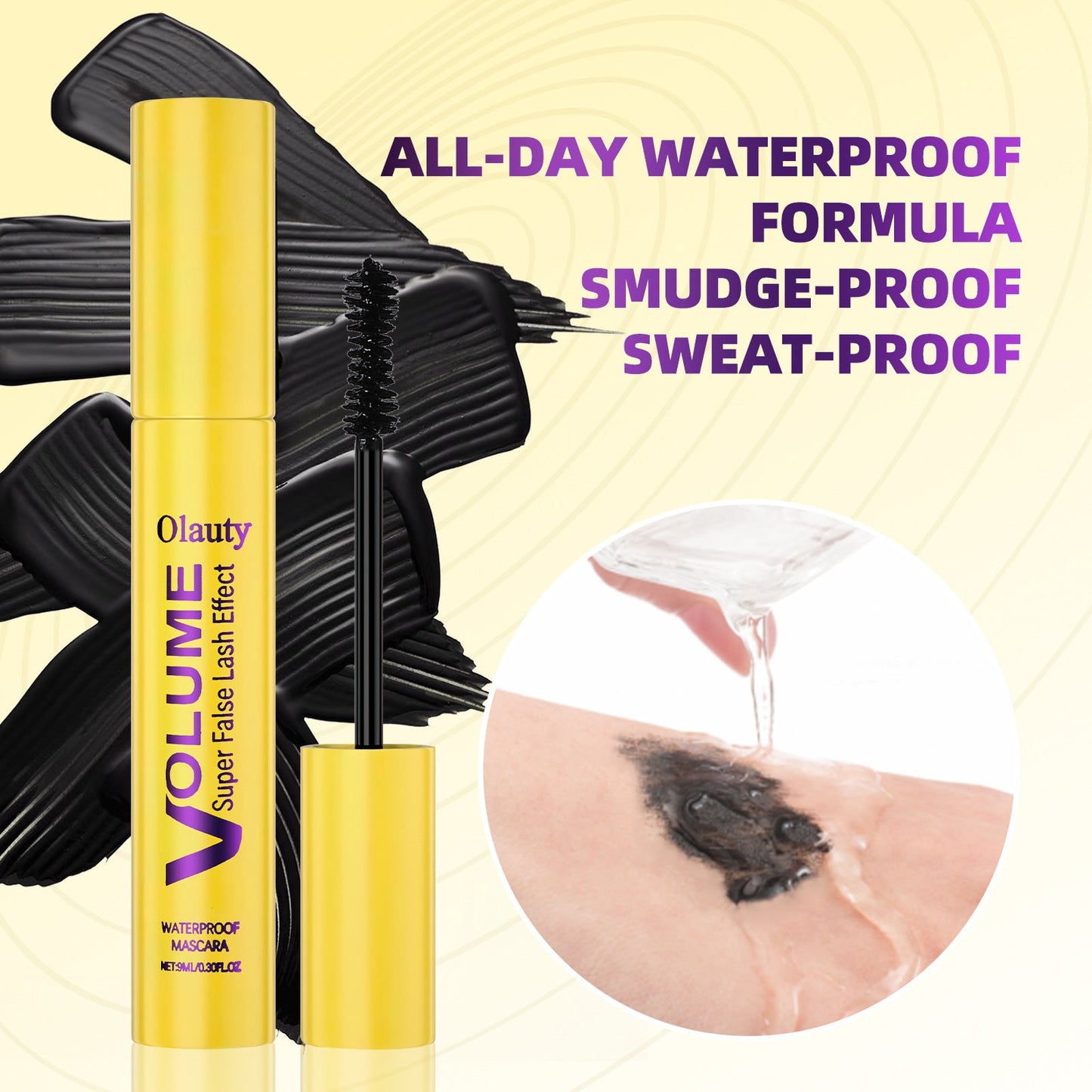 ⏰1 kaufen,1 gratis dazu💛Wimperntusch✨Formel für Volumen und Länge für volle, getrennte Wimpern