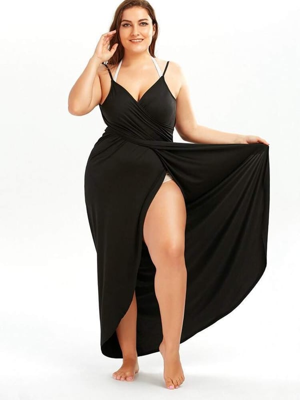 🎉🏄Women's Beach Wrap Dress Cover-up