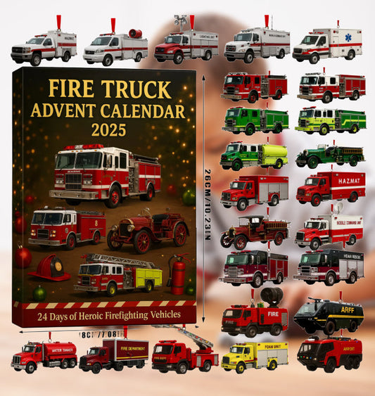 🚒🔥FEUERWEHR ADVENTSKALENDER 2025🎁🌲