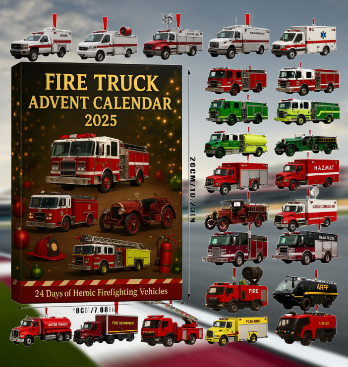 🚒🔥FEUERWEHR ADVENTSKALENDER 2025🎁🌲
