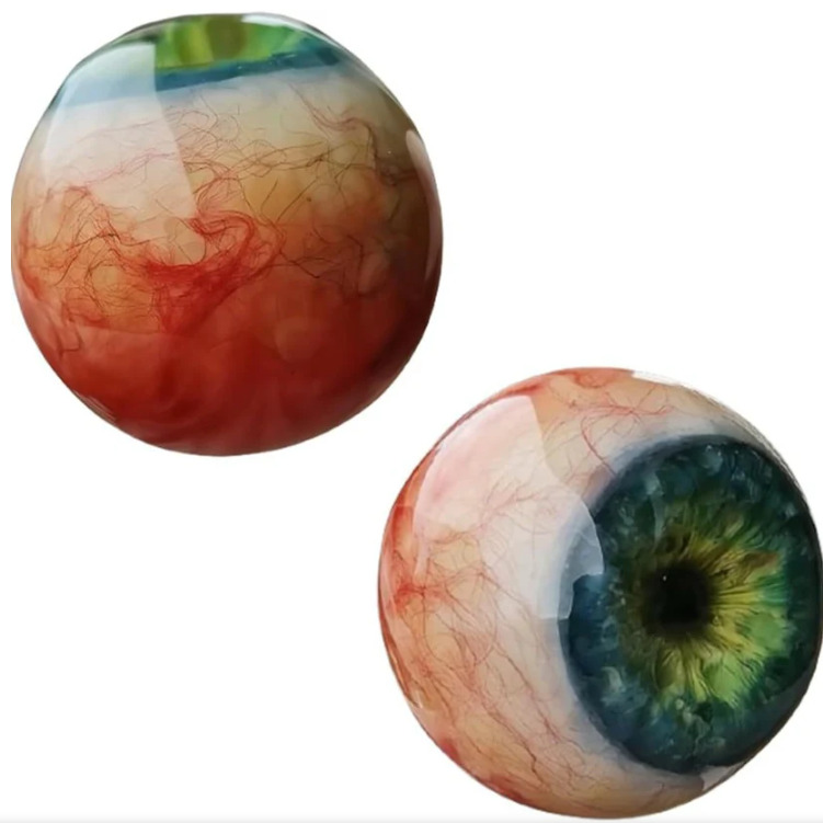 ⚡Hyperrealistische Dekoration in Form eines Monsterauges 👁️